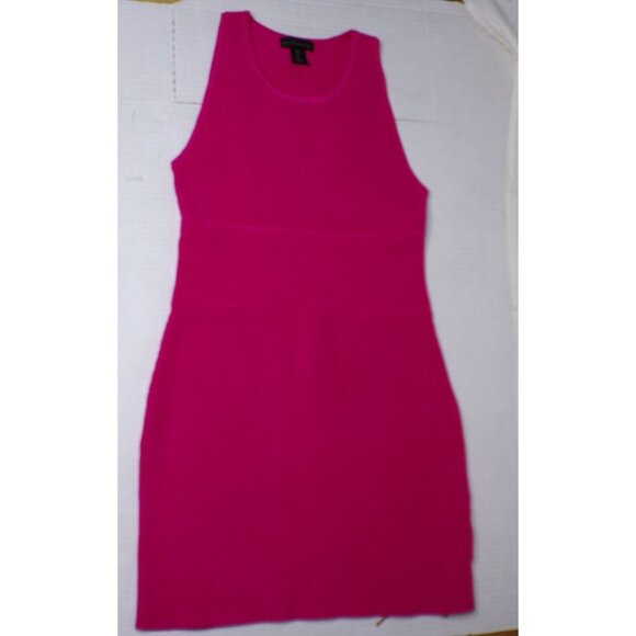 🆕 HOUSE OF HARLOW 1960 Knit Mini Dress Large Pink - Picture 5 of 11